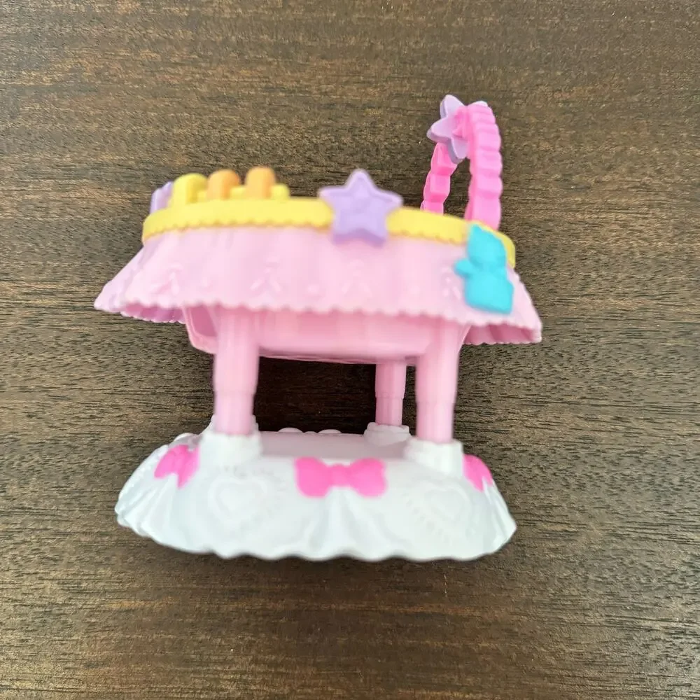 My Little Pony Baby Crib Cradle Bassinet 2008 Hasbro Horses Ponies Play Toys